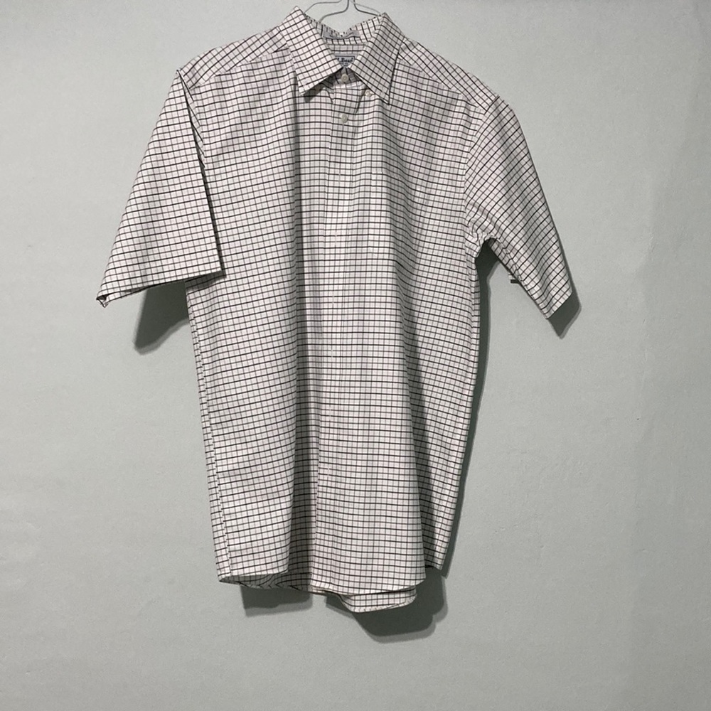 LL Bean Mens Short-sleeve Button Shirt